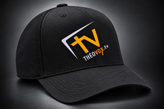 Casquette Noire Théovox.tv En Studio — réalisation L’Atelier 13, St-Hyacinthe