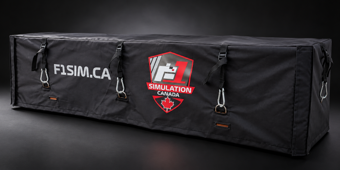 Housse Noire Robuste F1Sim.ca — réalisation L’Atelier 13, St-Hyacinthe