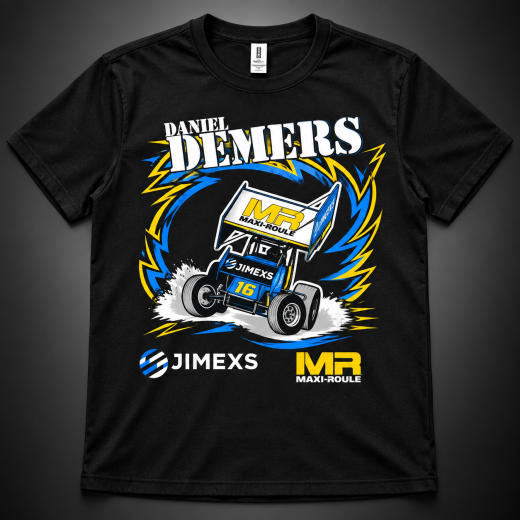 T Shirt De Course Daniel Demers — réalisation L’Atelier 13, St-Hyacinthe